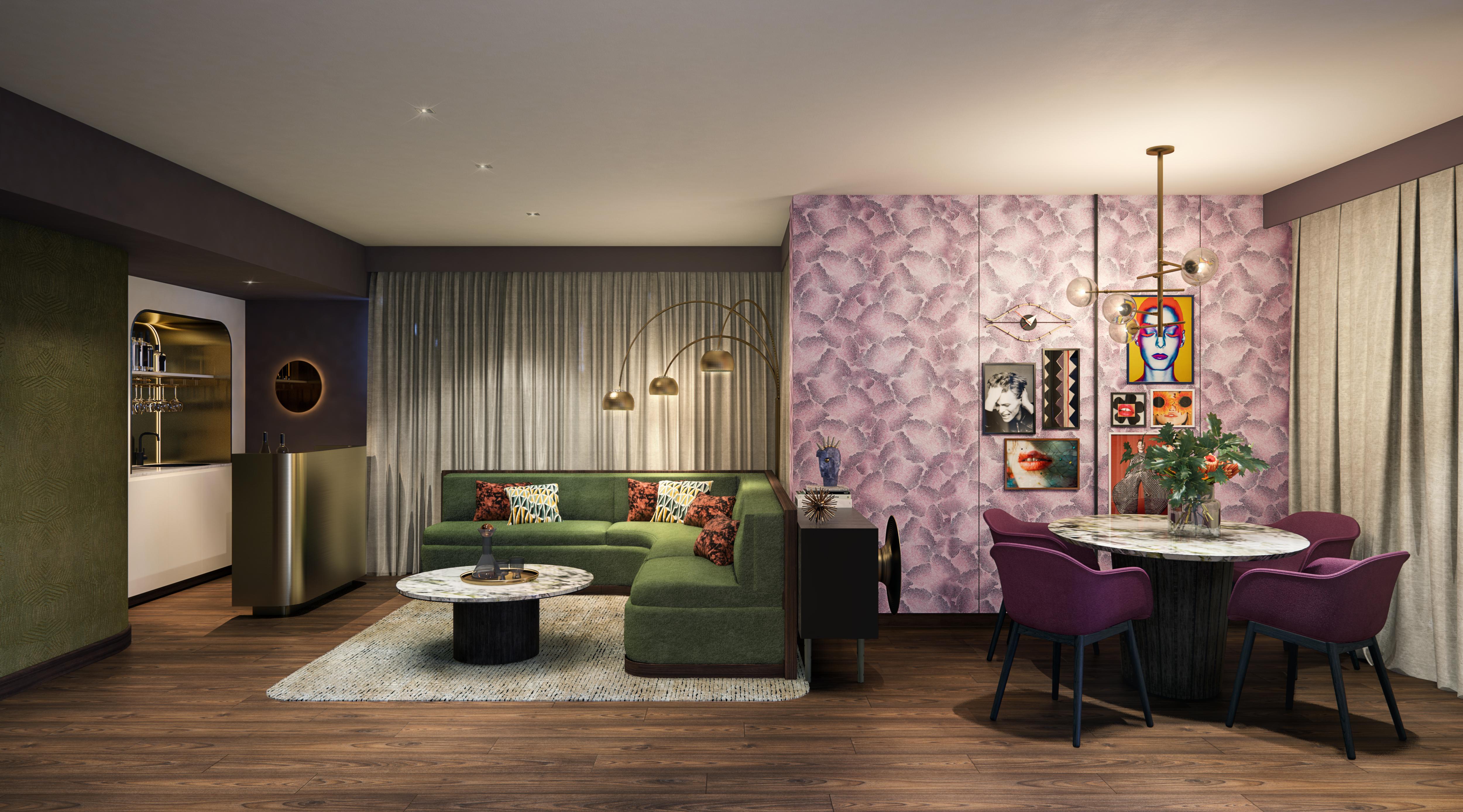Ovolo The Valley Brisbane Eksteriør bilde The interior of a typical apartment