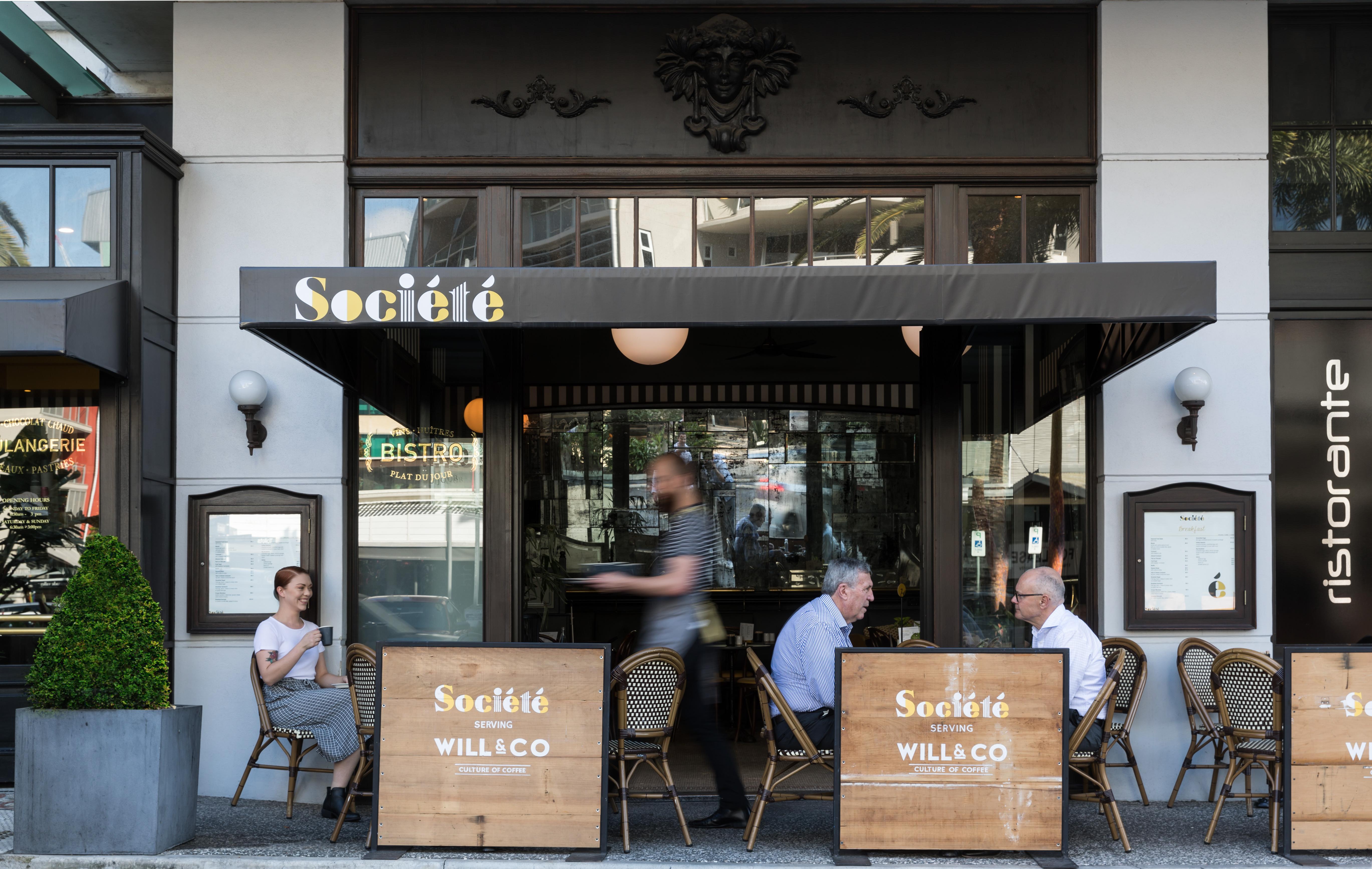 Ovolo The Valley Brisbane Eksteriør bilde Société, a restaurant in the South End, Boston
