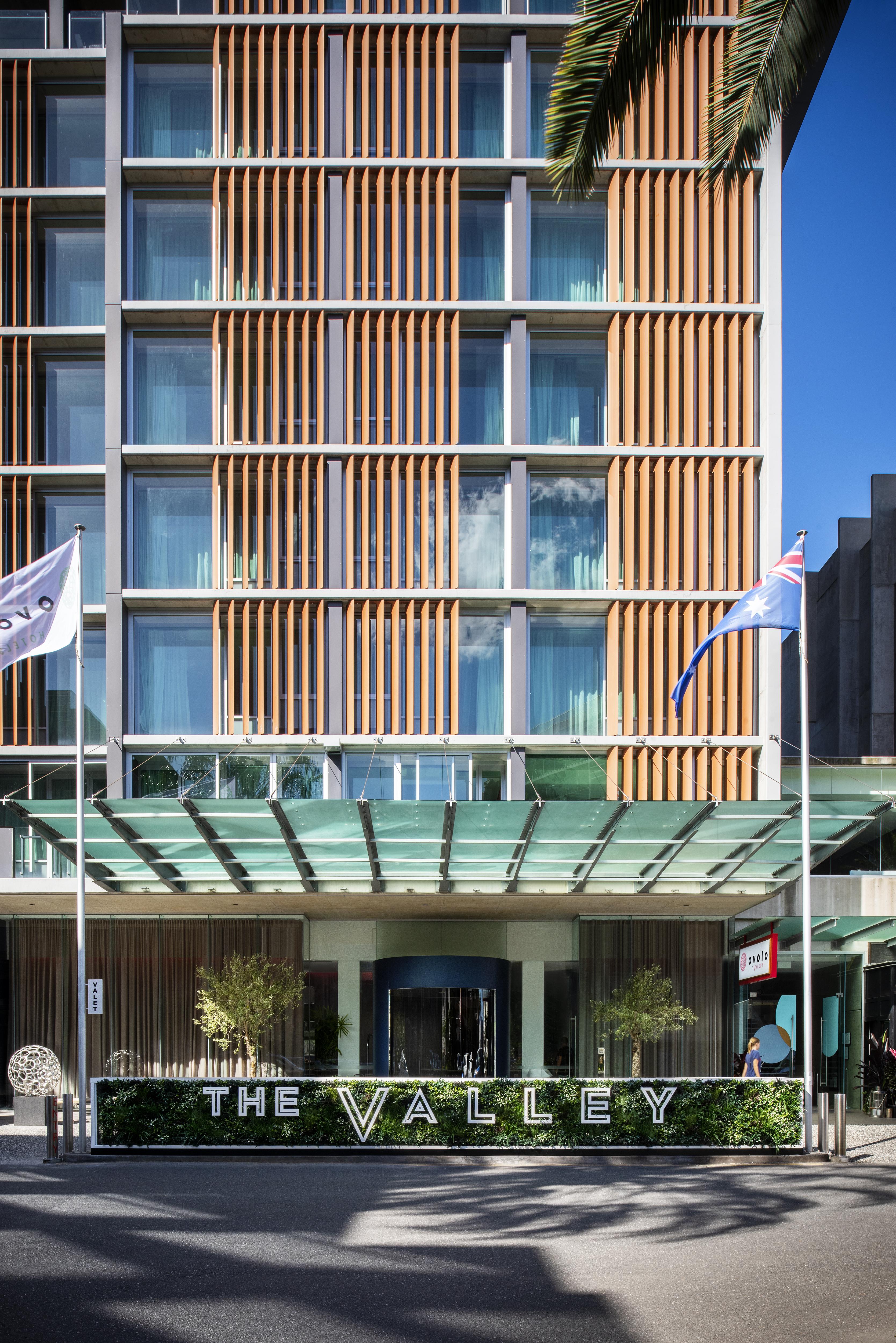 Ovolo The Valley Brisbane Eksteriør bilde The hotel's entrance